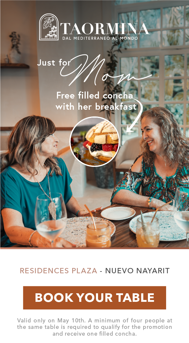 Special offer for kids Taormina restaurant Nuevo vallarta